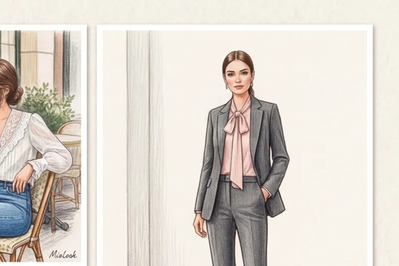 Романтический стиль одежды: рюши, кружево и женственные силуэты - 3