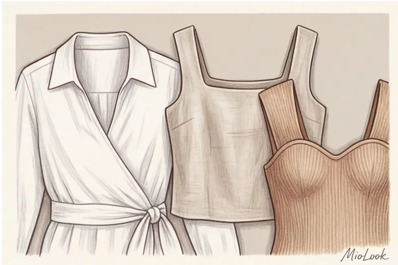 Идеальное декольте: подбор одежды и вырезов для девушек с большой грудью - 9