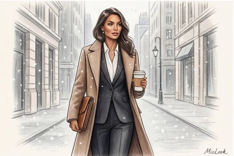 Зимняя командировка: как выглядеть элегантно и не замерзнуть - 7