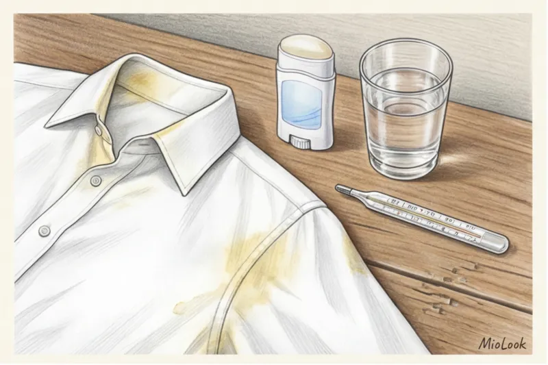 Как отстирать белые вещи от желтых пятен: советы стилиста