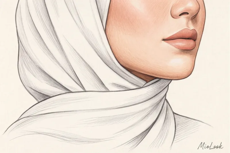 Макияж в скромной моде: как расставить акценты, когда закрыто тело - 4