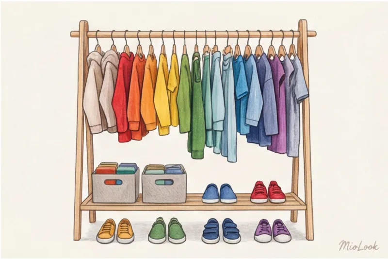 Как сочетать цвета и принты в детском гардеробе: советы стилистов - 6