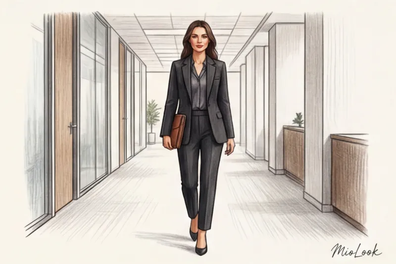 Деловой базовый гардероб: что носить в офис при строгом и нестрогом дресс-коде - 5