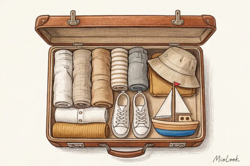 Летняя капсула для ребенка: минимум вещей для дачи, моря и города - 5