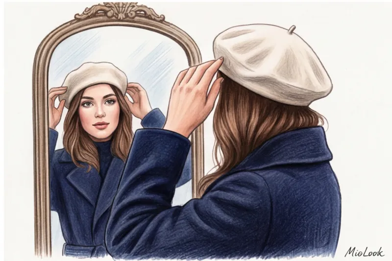 Как подобрать цвет шапки к верхней одежде и лицу - 9