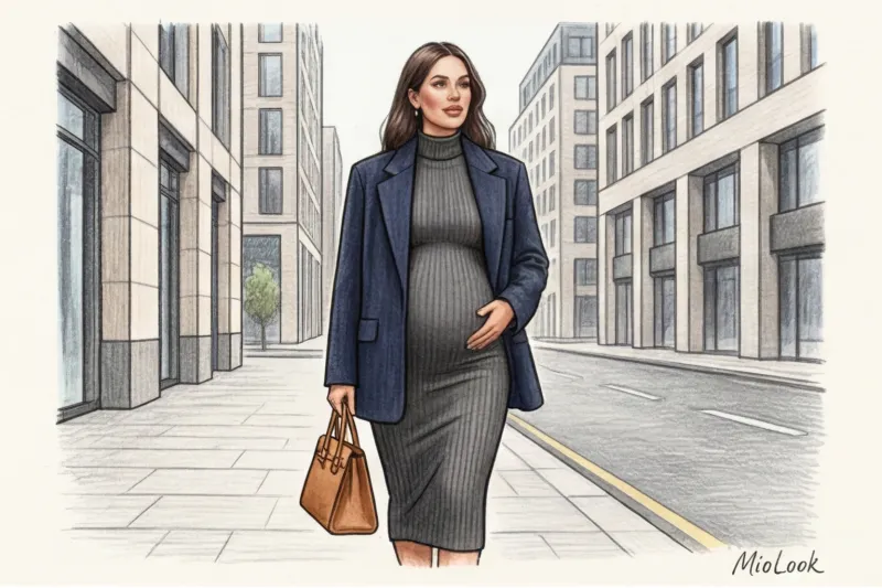 Секреты адаптации: как носить обычную одежду во время беременности - 2