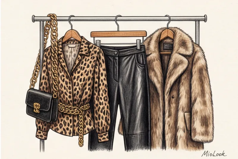 Роскошь без затрат: как собрать гардероб Mob Wife в масс-маркете и секонд-хендах - 6