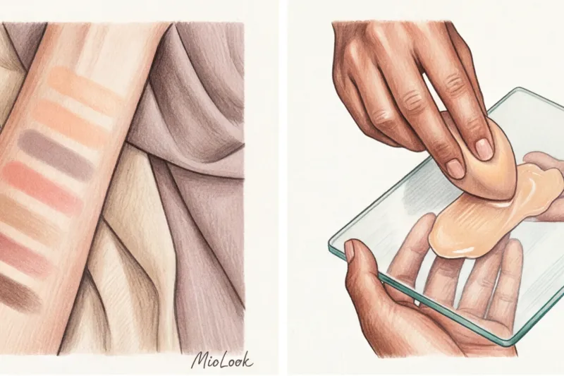 Повседневный нюдовый макияж для скромного образа - 2