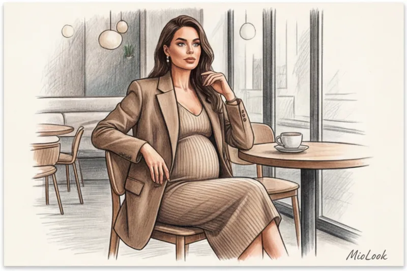 Одежда 2 в 1: стильные вещи для беременных и кормящих мам - 8