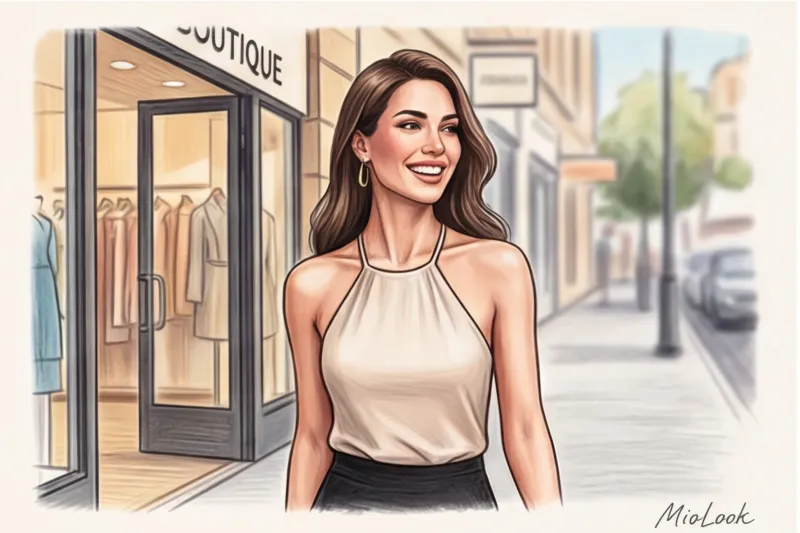 Как выбрать форму декольте и вырез одежды по типу лица - 7