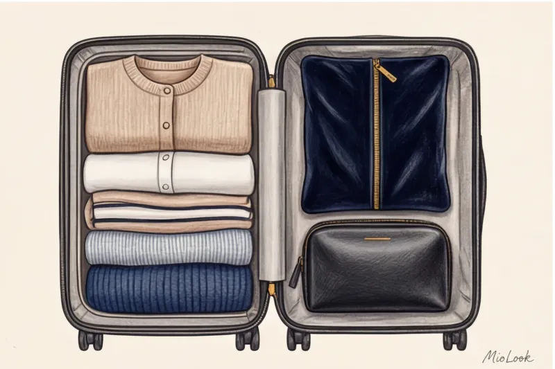 Планируем багаж с MioLook: как собрать чемодан без лишних вещей - 7
