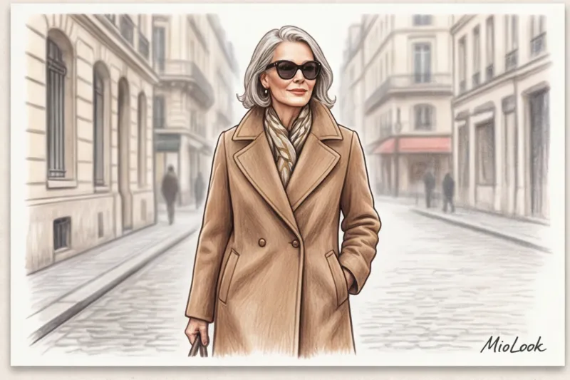 Верхняя одежда для женщин 50 лет: выбираем идеальное пальто и куртку - 7
