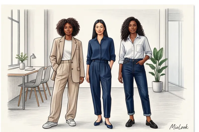 В чем пойти на встречу с клиентом фрилансеру: нестрогий деловой стиль - 3